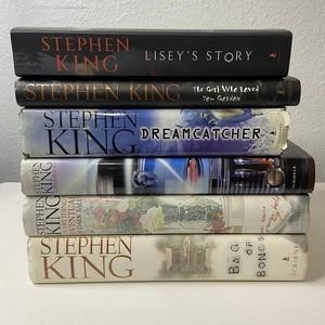 Stephen King Book Lot Of 6 Horror Thriller Mystery Hardcover & Paperback - Picture 1 of 14