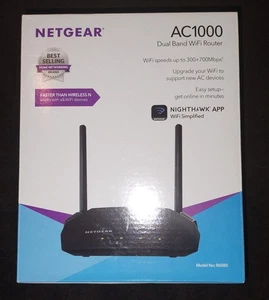 Netgear R6080 AC1000 Dual Band WLAN Router NEU im Karton - Bild 1 von 5