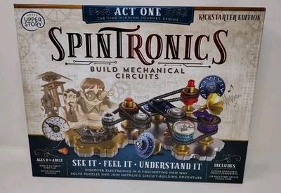 Spintronics Act One Build Mechanical Circuits Game Upper Story Kickstarter - Image 1 of 4