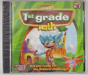 Software PC Galswin 1st Grade Math Ages 6-7 NEW SEALED Jewel - Picture 1 of 2