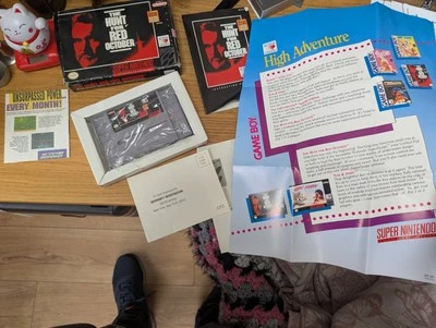 The Hunt For Red October SNES Game Fast Delivery - Image 1 of 4