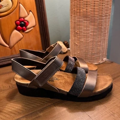 Naot Krista Peltre Cuero/Metal Cuero Talla 38/US 7 Foto 1 de 4