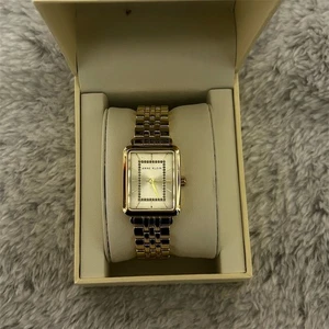 Anne Klein Women's gold Glitter Accented Bracelet Watch NEW with Box - Picture 1 of 7