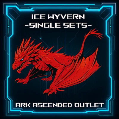 Ark Survival Ascended-Ice Wyvern-Dino-Level 363 TOP-Colors-PC/XBOX/PS5 PvE ASA - Image 1 of 3