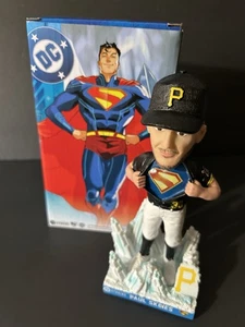 🔥 Paul Skenes Superman Bobblehead Pittsburgh Pirates PNC Park🔥 - Picture 1 of 8