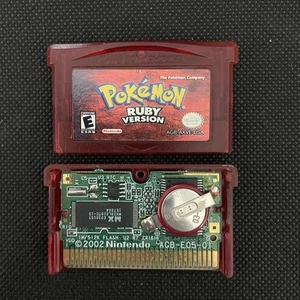Pokemon Ruby for Nintendo Gameboy Advance - Authentic - New battery - Picture 1 of 3