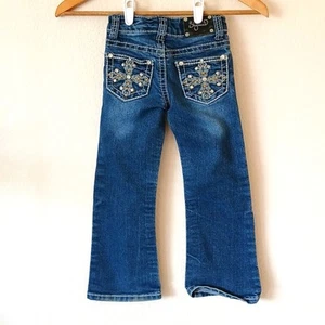 Shyanne Youth Size 5 Western Bling Pocket Jeans - Picture 1 of 6