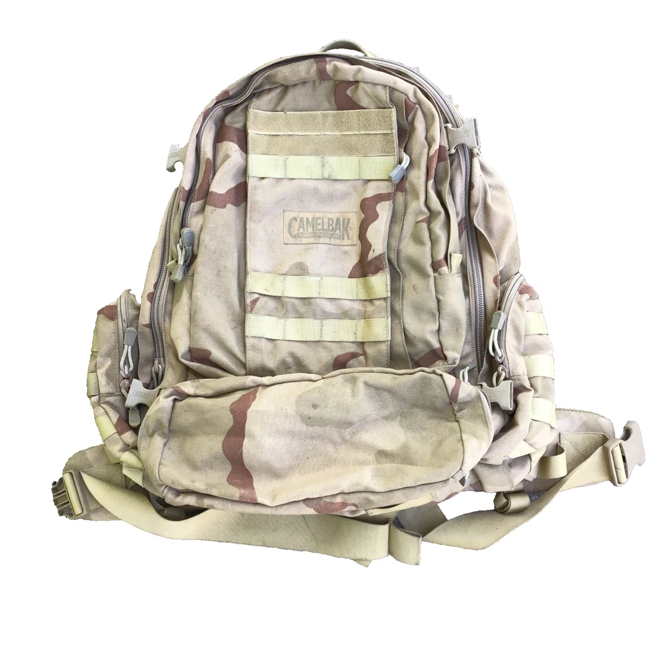 Mochila Camelbak Tactical Maximum Gear BFM Desierto Camuflaje Ejército Militar Correa de Cadera Foto 1 de 4