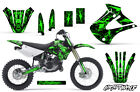 Dirt Bike Graphics Kit Decal Sticker Wrap For Kawasaki Kx85 Kx100 01-13 Nw Green