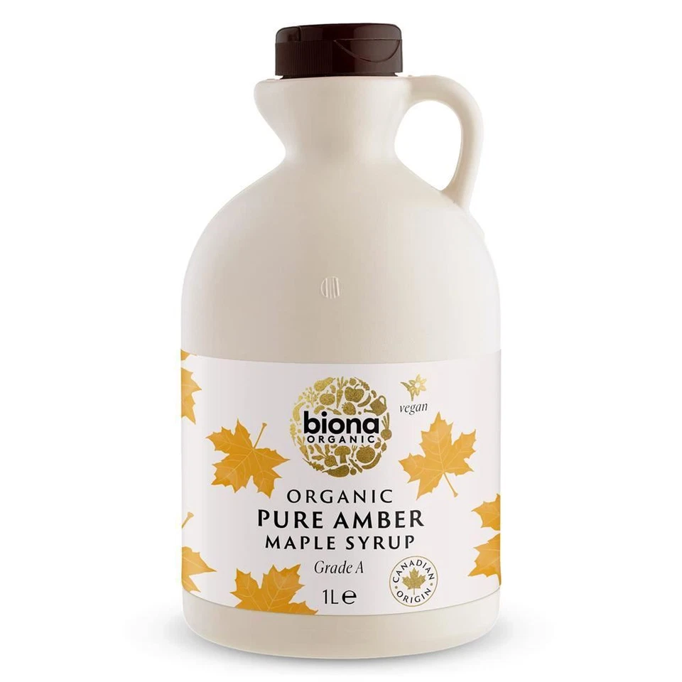 Biona Organic Pure Amber Maple Syrup - 1L - Image 1 of 1
