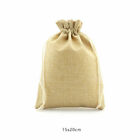 Hessian Burlap Jute Popular Gift Bag Snacks 10 Wedding Drawstring Bag Jewelry