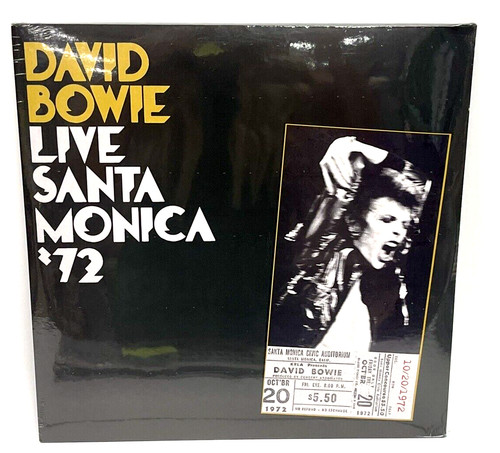 David Bowie Live Santa Monica ‘72 (Vinyl Record Album LP, 2016) NEW ...