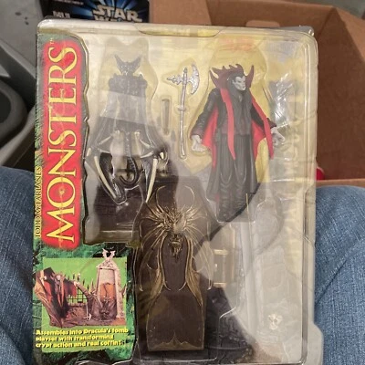 Figura de acción McFarlane Toys Monsters “DRÁCULA PLAYSET” serie 1 nueva en caja 1997 Foto 1 de 2