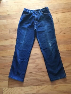 Pantalones de mezclilla vintage Gitano azul mamá talla 14 - PUNTOS DESCOLORIDOS Foto 1 de 4