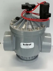 Elettrovalvola Irritrol F-F 1"1/2 200B con controllo di flusso e solenoide 24v - Foto 1 di 4