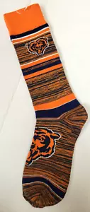Calze da uomo NFL Chicago Bears, nuove (RMC a righe) - Foto 1 di 1