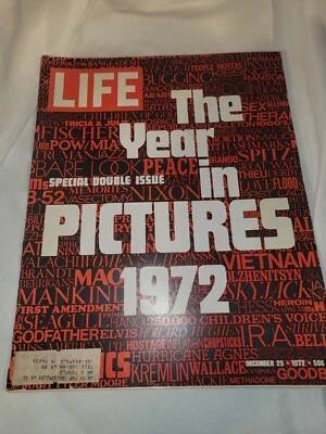 Life Magazine December 29, 1972 The Year in Pictures 1972 Special Double Issue - Image 1 of 4