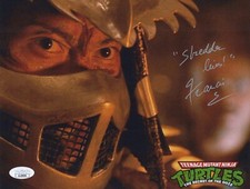 FRANCOIS CHAU Signed TEENAGE MUTANT NINJA TURTLES 8x10 Photo Autograph JSA COA