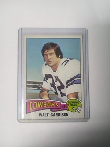 1975 Topps WALT GARRISON Dallas Cowboys #341 NICE  FREE SHIP