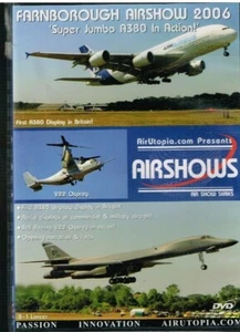 AIRUTOPIA FARNBOROUGH AIRSHOW 2006 SUPER JUMBO A380 IN ACTION DVD - Picture 1 of 1