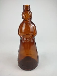 Vintage Mrs. Butterworth's Amber Glass Syrup Bottle - Picture 1 of 6