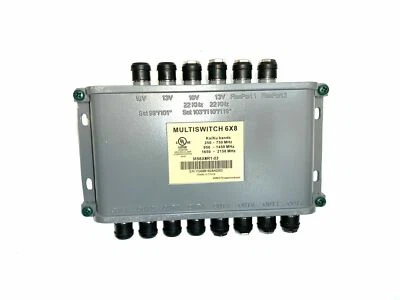 DirecTV Wideband 6X8 Multiswitch KA/KU MS6X8R1-03-Z DTV Satellite Antenna - Image 1 of 4