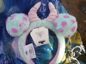 Disney Pixar Monsters Inc Disney Parks Sulley Sully Fuzzy Ear Headband 2023 - Picture 1 of 4