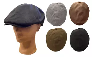 Cappello Berretto Regolabile IVY Newsboy Duckbill Cabbie Golf Guida - Foto 1 di 9