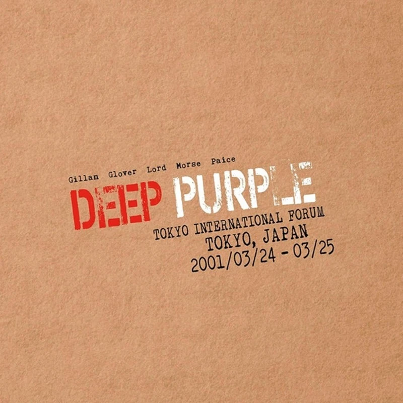 Deep Purple - Live In Tokyo 2001 CD - Image 1 of 1