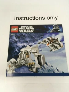 SOLO instrucciones Lego 8089 Hoth Wampa Cave Star Wars; sin ladrillos/piezas - Imagen 1 de 1