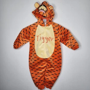 Disney Pooh 100 Acre Collection Tigger Nachtwäsche Halloween Kostüm Größe 18 Monate - Bild 1 von 7