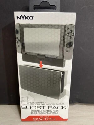 Brand New Nyko Boost Pak Dockable Battery Park Nintendo Switch - Image 1 of 2