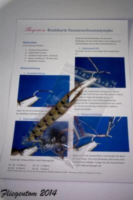 Bindeset Fasanenschwanznymphe - Bild 1 von 3