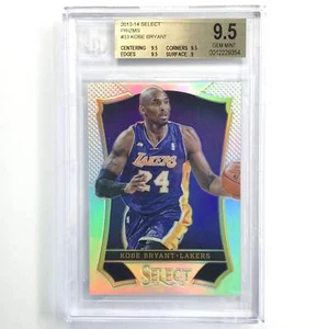 2013-14 Select Kobe Bryant Base Prizm Silver No 33 Bgs 9.5 354 - Picture 1 of 1