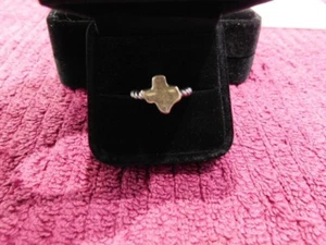 James Avery Texas Lone Star State Ring Size 6.5 sterling silver - Picture 1 of 6