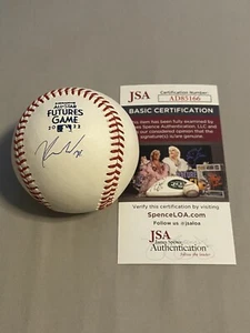 Ken Waldichuk Signed 2022 Futures Game Baseball Autographed MLB ASG JSA COA - Picture 1 of 2