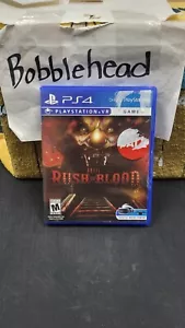 CIB UNTIL DAWN RUSH OF BLOOD PS4 SONY PLAYSTATION 4 VIDEO GAME VR - Picture 1 of 4