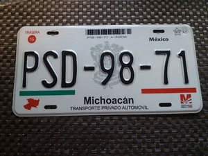 USA Nummernschild Mexico Michoacan - Bild 1 von 4