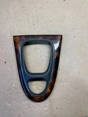 2004 a 2009 Jaguar XJ8 X350 console central câmbio de marchas acabamento painel E1833 DG1 - Imagem 1 de 4