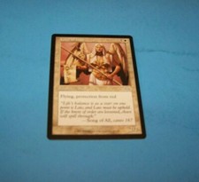 Voice Of Law     Urza's Saga  Magic The Gathering  Vintage 1998  Uncommon