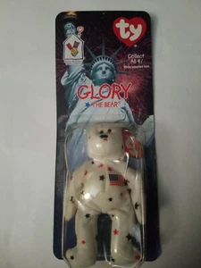 TY Rare Glory The Bear Beanie baby - Retired (1997) - Picture 1 of 2