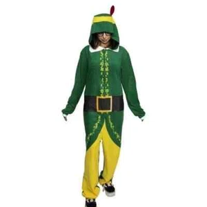 BUDDY THE ELF COSPLAY UNION SUIT - HALLOWEEN SIZE XL ONLY - Picture 1 of 4