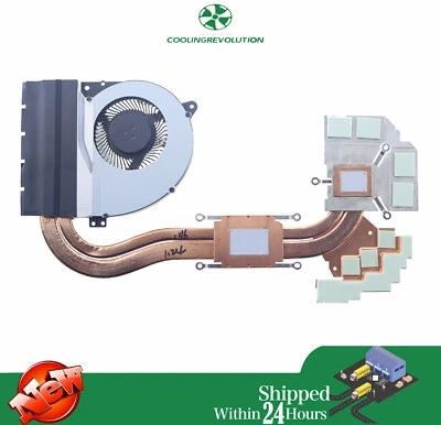 Laptop CPU Heatsink Fan for ASUS X550IU 13NB0DDB0AM0101 13N1-0LA0101 - Image 1 of 2