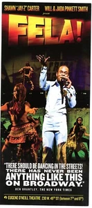 Fela 2009 Broadway Musical Theater Handzettel - Bild 1 von 2