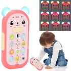 ABS Baby Phone Toy with Teether Sleeping Toys Creative Music Sound Telephone