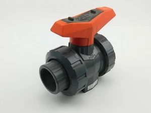 Gf + Ball Valve 546 d50 DN32 Pvc-U EPDM PN16 - Picture 1 of 6