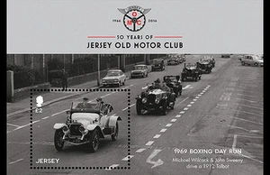 Jersey 2016  Jersey motor club  automobiles  m/s   mnh us - Picture 1 of 1