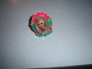 HTF RARE VTG Liddle Kiddle #3744 "JEWELRY KIDDLE FLOWER DOLL RING" - Picture 1 of 6