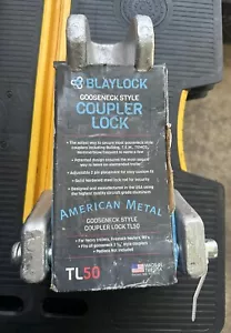 Blaylock TL-50 Gooseneck Trailer Coupler Lock - Picture 1 of 6