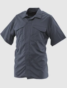 Tru-Spec Men's Ultralight Short Sleeve Navy  Uniform Shirt - Picture 1 of 1